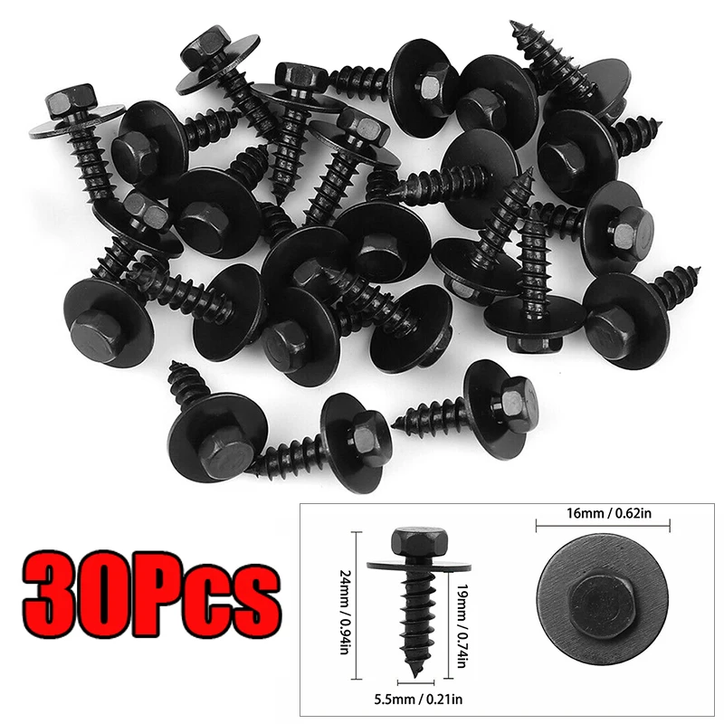 30pcs Car Splash Plate Screws Bolt Fixing Retainer Engine Cover Undertray Splashguard Wheel Arch Screw For Toyota 90159-60477
30pcs Car Splash Plate Screws Bolt Fixing Retainer Engine Cover Undertray Splashguard Wheel Arch Screw For Toyota 90159-60477
