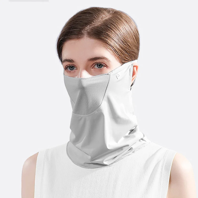 Face Cover Woman Sunscreen Riding Mask Face Neck Protector Sunshade Anti-UV Ice Silk Cold Feeling Ear Scarf Tropical Veil
Face Cover Woman Sunscreen Riding Mask Face Neck Protector Sunshade Anti-UV Ice Silk Cold Feeling Ear Scarf Tropical Veil