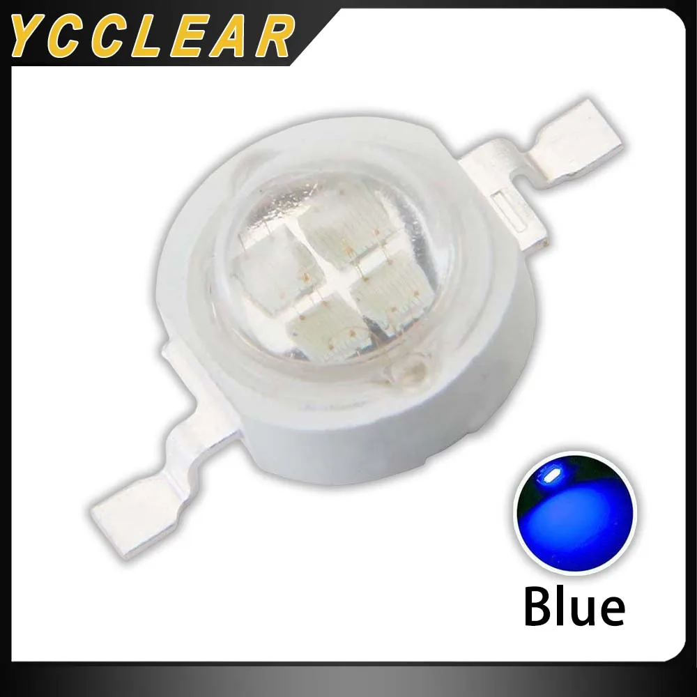 

High Quality LED Light Beads Blue 460-465nm 1W 3W 5W 3.0-3.4V 3.0-3.6V 6-7V 300-350mA 600-700mA LED Chip For DIY 1 3 5 Watt Lamp
