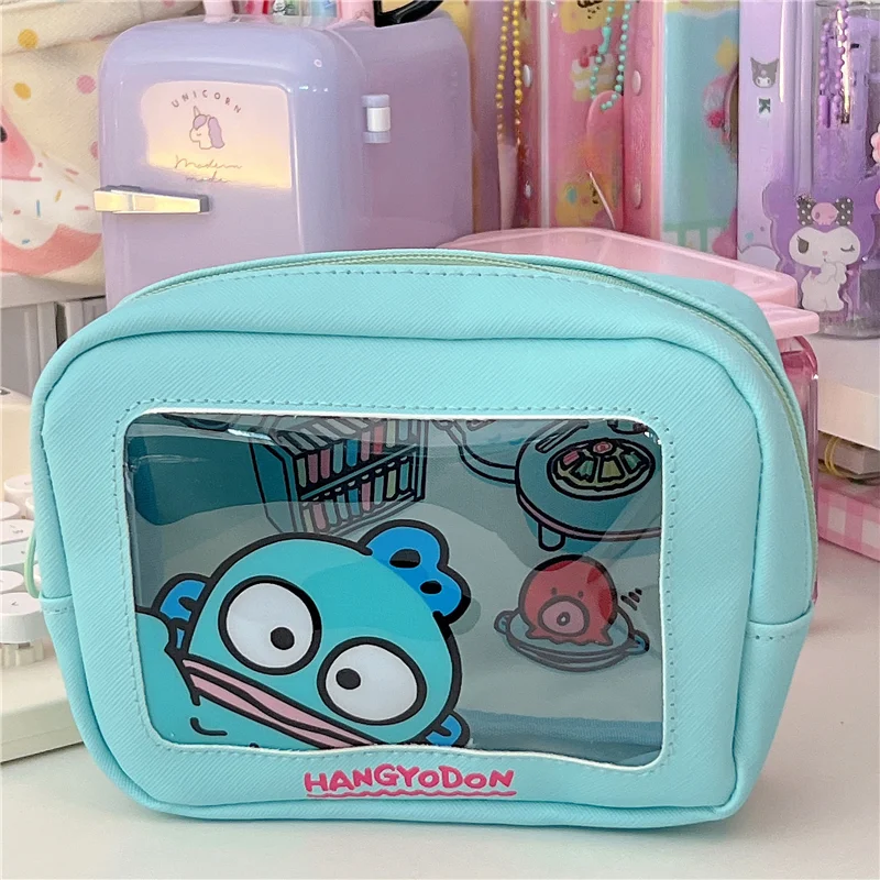 Sanrio Hangyodon Cosmetic Bag Cartoon Cute Translucent Large Capacity Travel Portable Waterproof Dirty Resistant Storage Bag
Sanrio Hangyodon Cosmetic Bag Cartoon Cute Translucent Large Capacity Travel Portable Waterproof Dirty Resistant Storage Bag