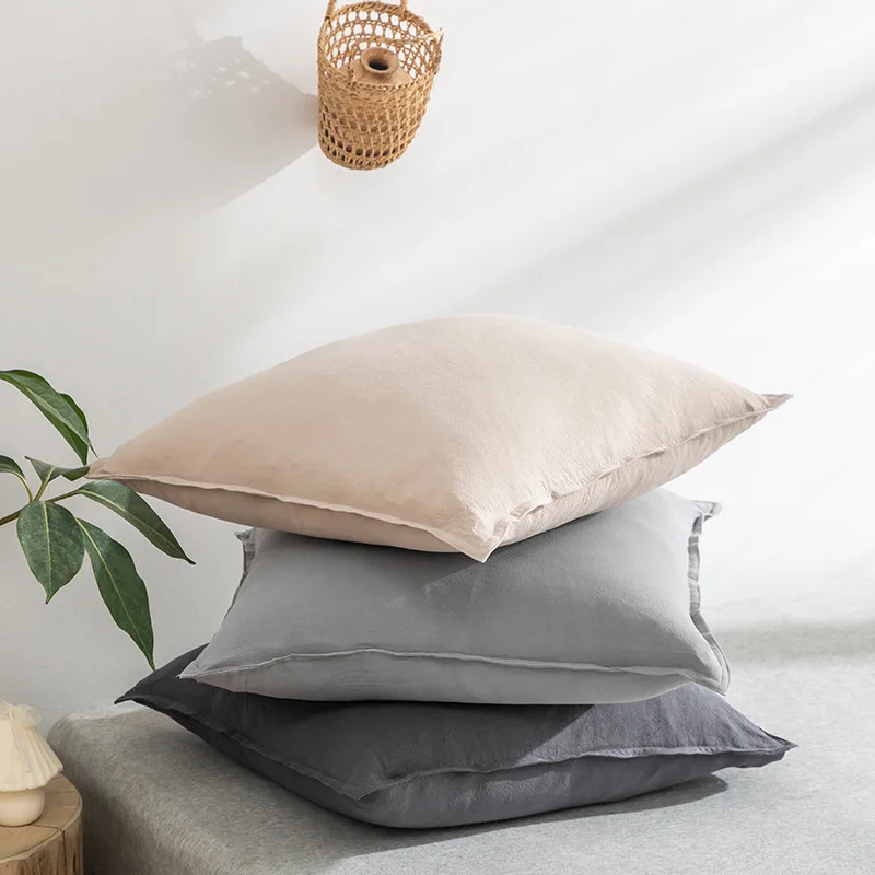 45x45cm Home Living Room Pillowcase Solid Color Pillowcase Cotton Linen Cushion Cover cojines decorativos para sof
45x45cm Home Living Room Pillowcase Solid Color Pillowcase Cotton Linen Cushion Cover cojines decorativos para sof