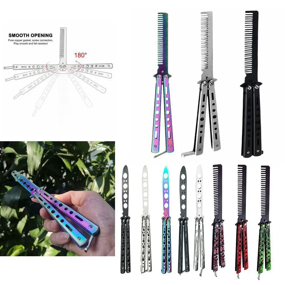 Folding Comb Practice Training Hair Brush Salon Comb Beard Brushes Hairdressing Styling Tool
Folding Comb Practice Training Hair Brush Salon Comb Beard Brushes Hairdressing Styling Tool