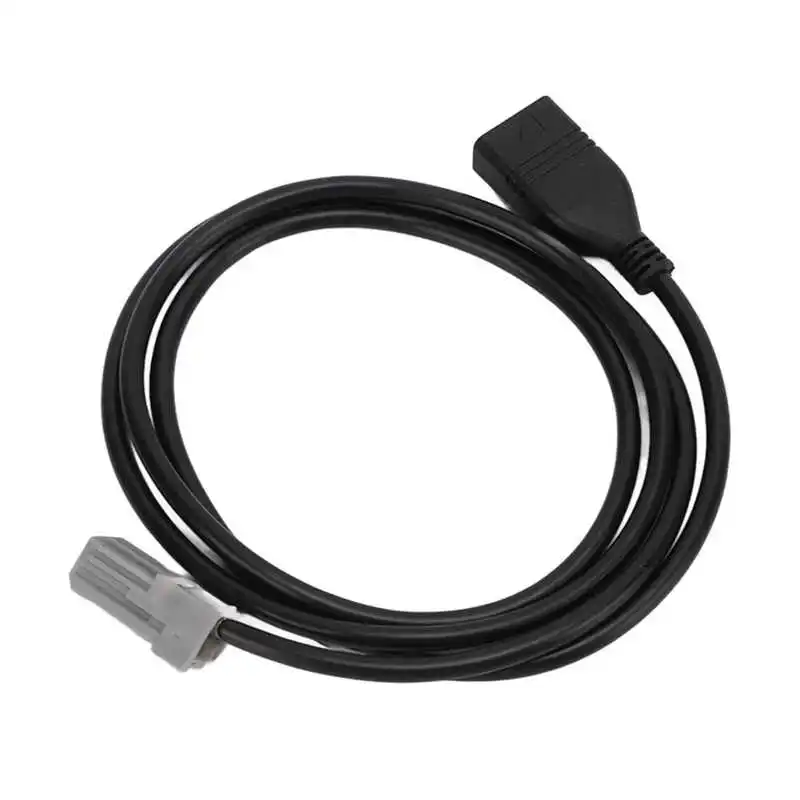 Car Audio Cord MP3 WMA WAV USB Female Adapter Cable for Auto
Car Audio Cord MP3 WMA WAV USB Female Adapter Cable for Auto