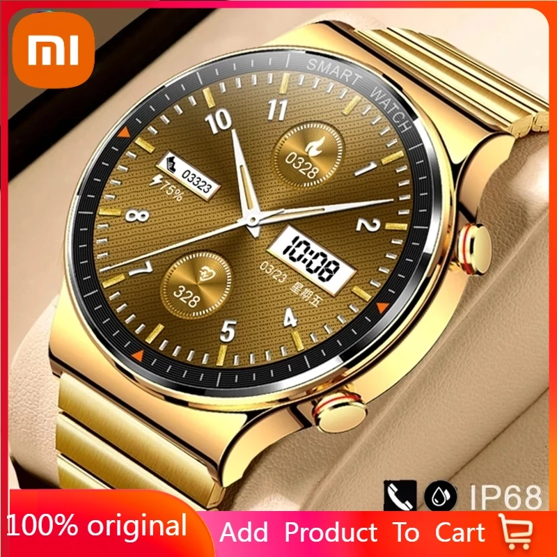 Xiaomi HD 1.39 inch display Smart Watch Men Bluetooth Call IP68 Waterproof music player link Bluetooth headset Smartwatch Men
Xiaomi HD 1.39 inch display Smart Watch Men Bluetooth Call IP68 Waterproof music player link Bluetooth headset Smartwatch Men