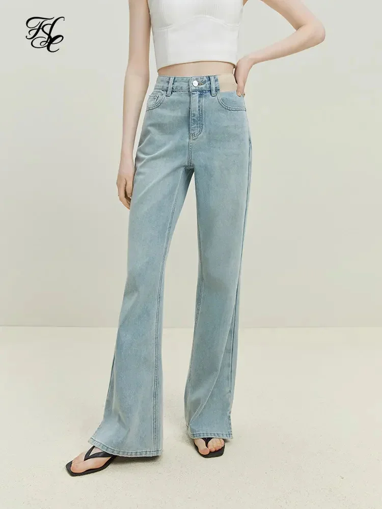 FSLE Office Lady Light Blue High Waist Small Straight Leg Jeans For Women 2023 New Summer Thin Jeans For Women Loose Causal 
FSLE Office Lady Light Blue High Waist Small Straight Leg Jeans For Women 2023 New Summer Thin Jeans For Women Loose Causal