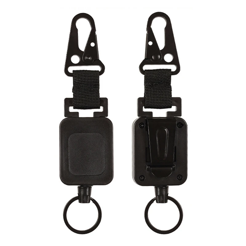 High Quality Steel Wire Retractable Badge Reels Multi-purpose Tactical Backpack Hooks Outdoor Fishing Climbing Accessories
High Quality Steel Wire Retractable Badge Reels Multi-purpose Tactical Backpack Hooks Outdoor Fishing Climbing Accessories