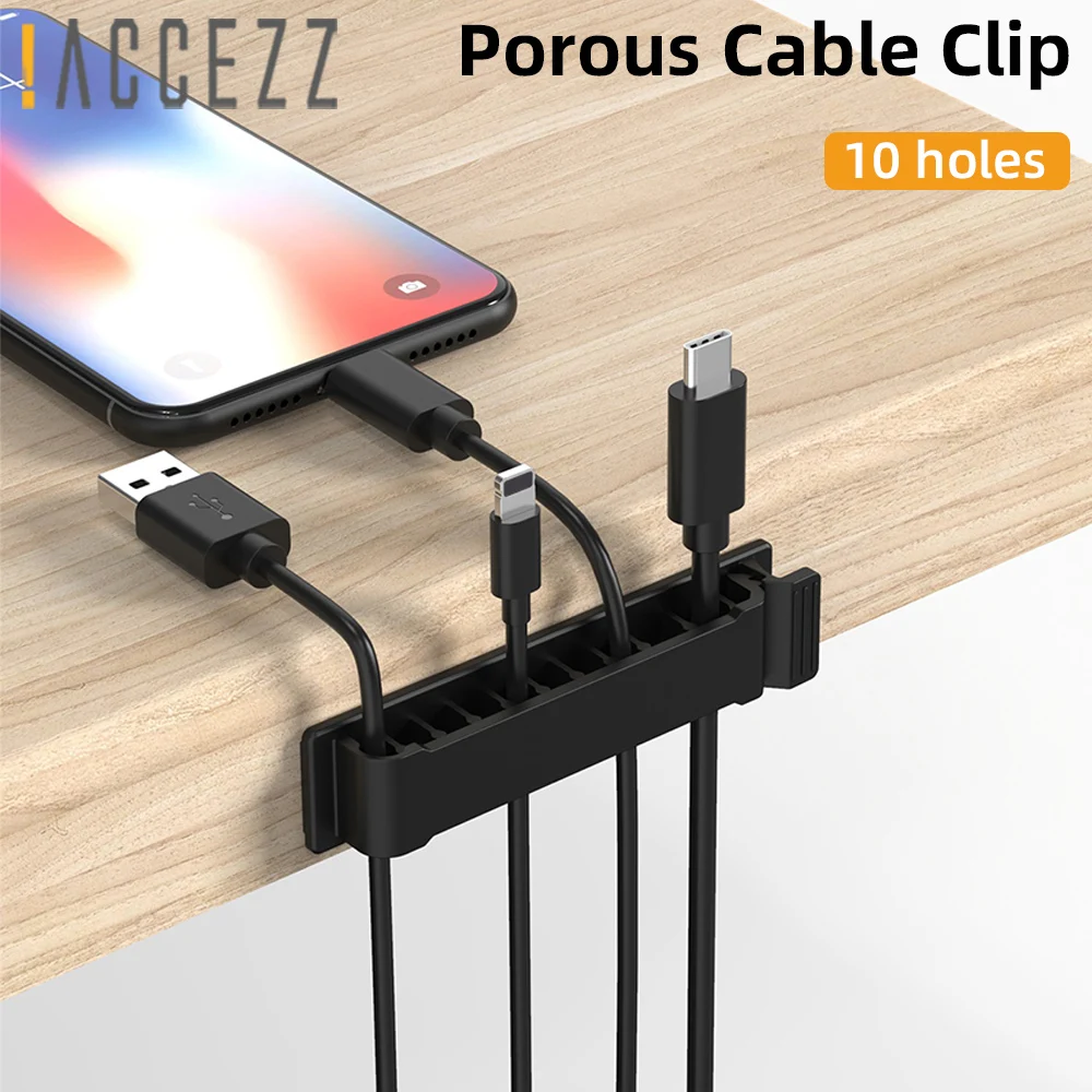 !ACCEZZ Multi-holes Clamp Clips Cable Organizer Clips Cord Management Desk Workstation GPS Wire Manager USB Winder Clip Holder
!ACCEZZ Multi-holes Clamp Clips Cable Organizer Clips Cord Management Desk Workstation GPS Wire Manager USB Winder Clip Holder