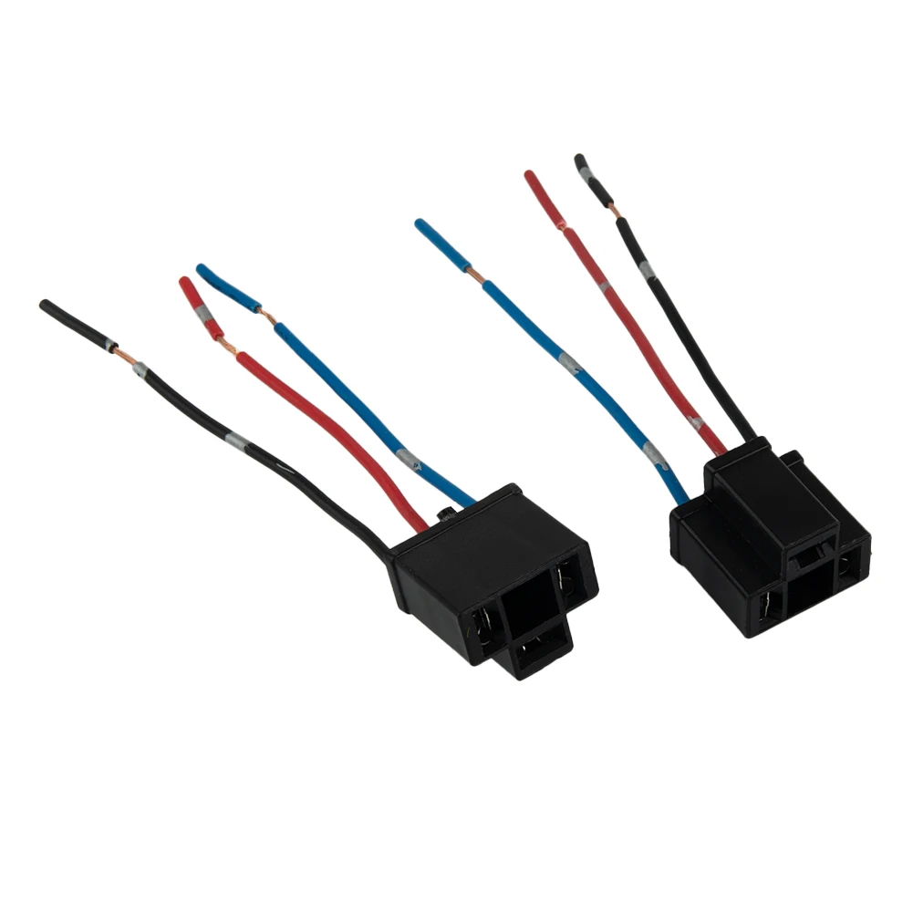 Useful Socket Part 12/24V 2 X 2pcs Accessories Connector H4 Headlight Repair Bulb Holder Replacement Wire Socket
Useful Socket Part 12/24V 2 X 2pcs Accessories Connector H4 Headlight Repair Bulb Holder Replacement Wire Socket