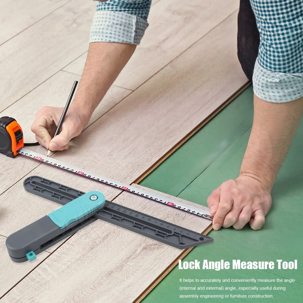 Lock Angle Measure Ruller Adjustable Protractor Positioning Finder Woodworking Tool Fold Stop for Marking Parallel Line Profile
Lock Angle Measure Ruller Adjustable Protractor Positioning Finder Woodworking Tool Fold Stop for Marking Parallel Line Profile