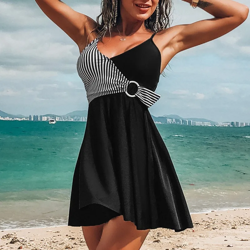 2022 Women Tankini Tummy Control Tank Top Swimsuit With Shorts Two Piece Swimwear Bathing Swim Suit Bikini Beach Dress 
2022 Women Tankini Tummy Control Tank Top Swimsuit With Shorts Two Piece Swimwear Bathing Swim Suit Bikini Beach Dress