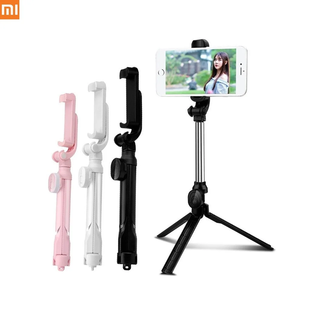 XIAOMI Universal Wireless Bluetooth Selfie Stick Tripod for iPhone Samsung Huawei Phone Selfie Stick Shutter 360 Degree Rotation
XIAOMI Universal Wireless Bluetooth Selfie Stick Tripod for iPhone Samsung Huawei Phone Selfie Stick Shutter 360 Degree Rotation