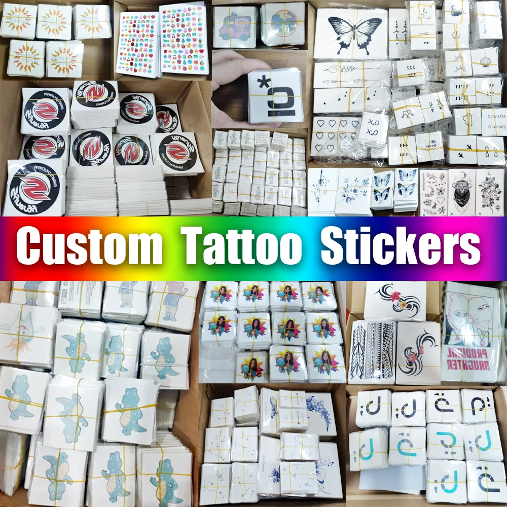Yoemtat Personalized OEM Custom DIY Temporary Waterproof Fake Tattoo Sticker Logo For Black Color White
Yoemtat Personalized OEM Custom DIY Temporary Waterproof Fake Tattoo Sticker Logo For Black Color White