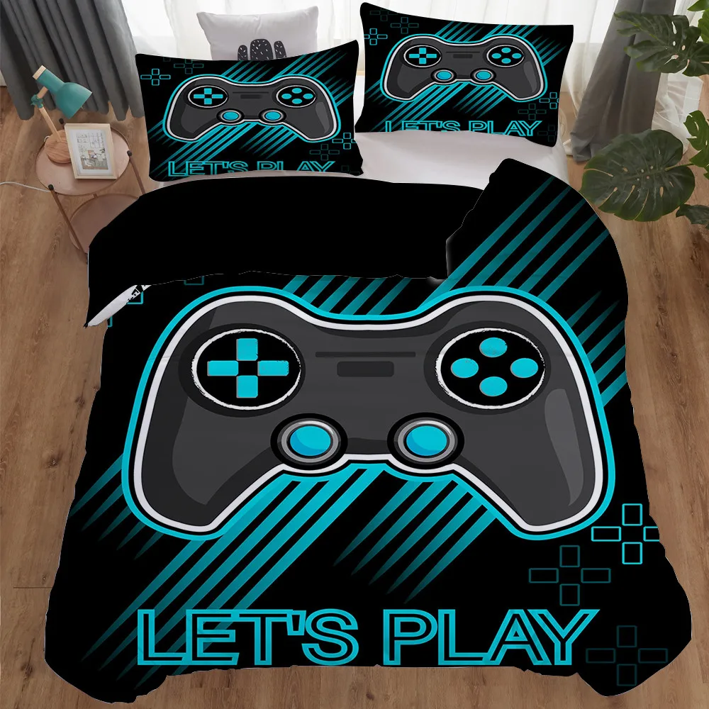 Home Textiles Bedding Set Gamer Life 3D Pattern Printed Duvet Cover Twin Full Queen King Boys Adults Polyester Quilt Cover
Home Textiles Bedding Set Gamer Life 3D Pattern Printed Duvet Cover Twin Full Queen King Boys Adults Polyester Quilt Cover