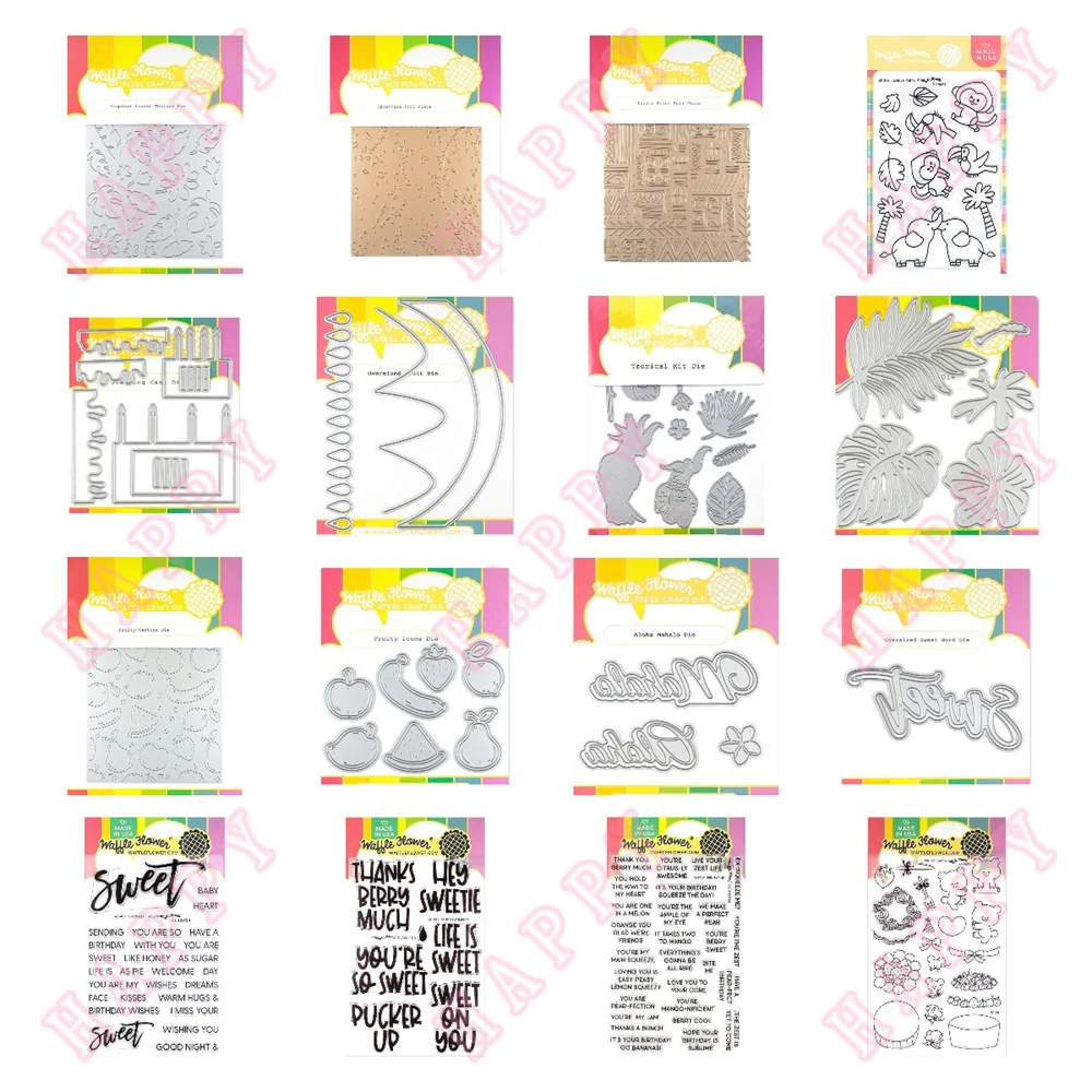 New Jungle Background Metal Cutting Dies Stamps Stencils Cake Fruit Sentiments DIY Craft Scrapbooking Decoration Template Making
New Jungle Background Metal Cutting Dies Stamps Stencils Cake Fruit Sentiments DIY Craft Scrapbooking Decoration Template Making