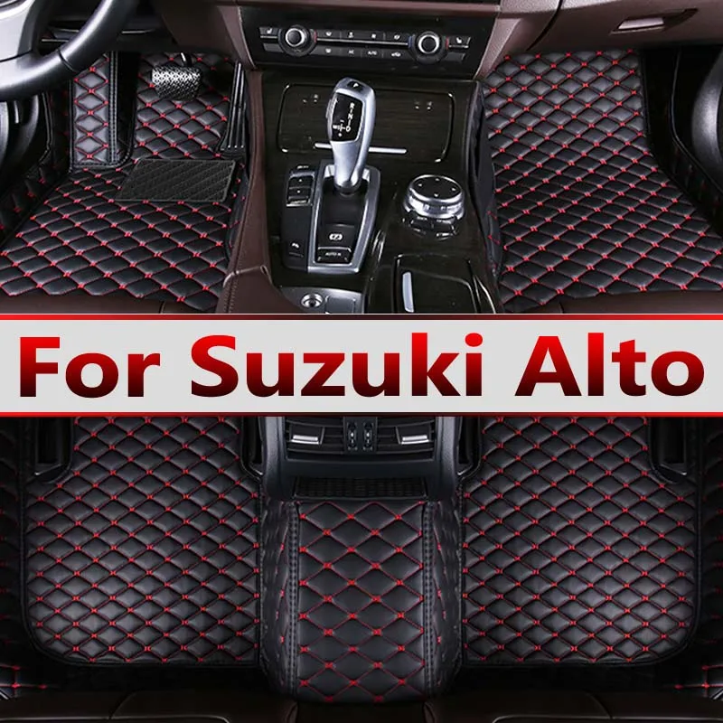 Автомобильный напольный коврик для Suzuki Alto HA36S 2015-2021, коврик с защитой от грязи, кожаный коврик, коврики, автомобильный коврик, автомобильные аксессуары
Автомобильный напольный коврик для Suzuki Alto HA36S 2015-2021, коврик с защитой от грязи, кожаный коврик, коврики, автомобильный коврик, автомобильные аксессуары