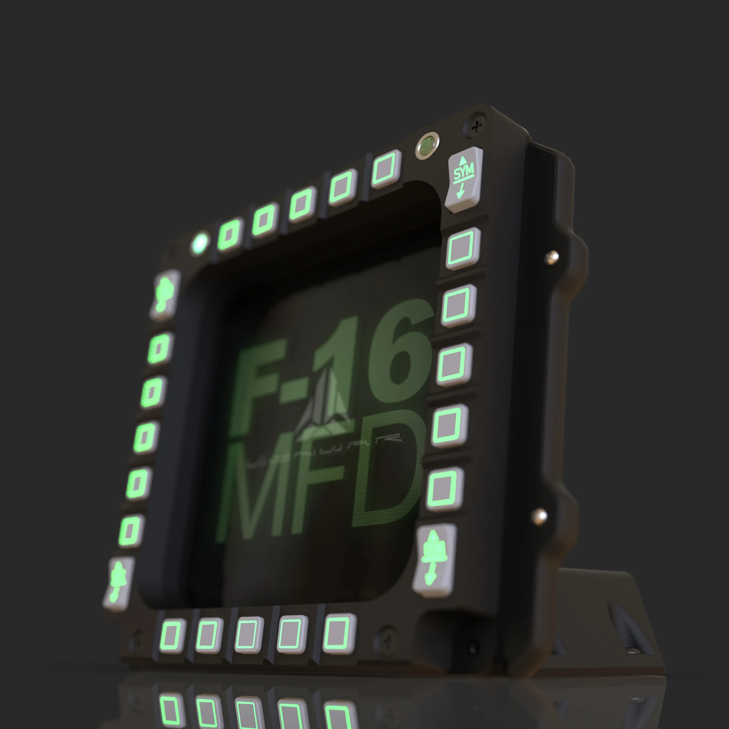 F16 cockpit flight simulation MFD and other instruments are dedicated to DCS or falcon BMS
F16 cockpit flight simulation MFD and other instruments are dedicated to DCS or falcon BMS