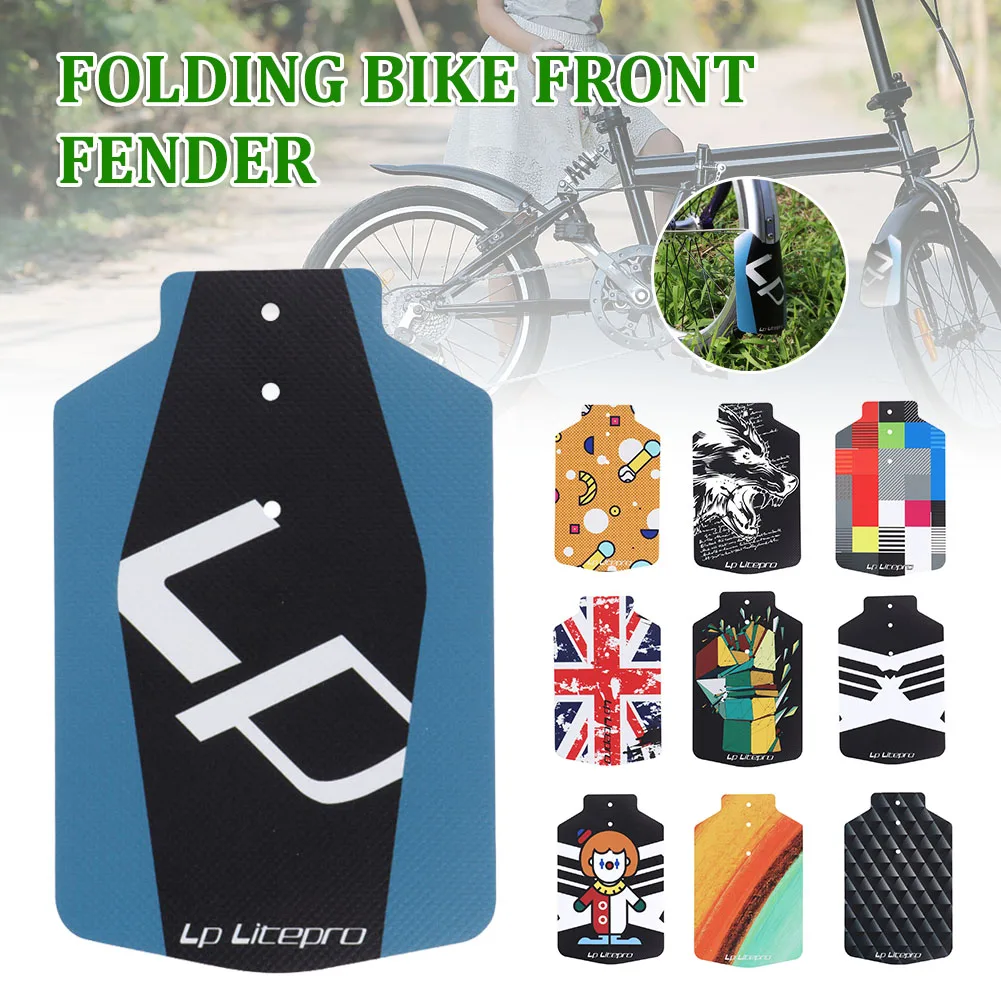 10 Colors Folding Bicycle Front Mudguard PVC Colorful Bicycle Fender Windshield Bike Mud Guard For Brompton Cycling Accessories
10 Colors Folding Bicycle Front Mudguard PVC Colorful Bicycle Fender Windshield Bike Mud Guard For Brompton Cycling Accessories