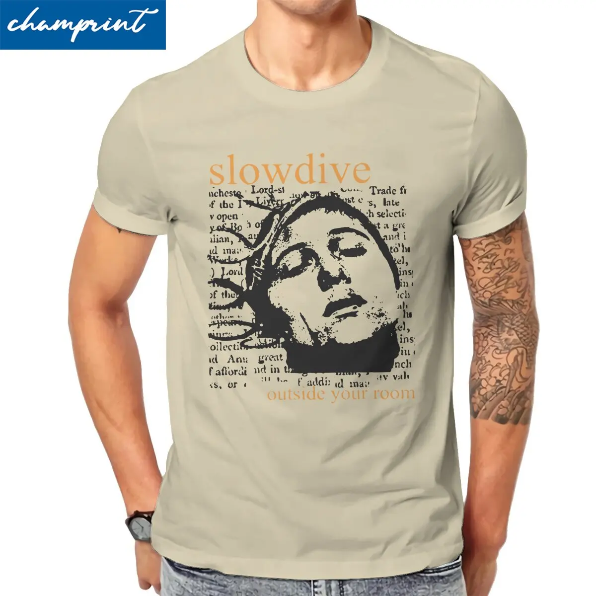 Slowdive T-Shirts for Men Outside Your Room Novelty Pure Cotton Tee Shirt Round Neck Short Sleeve T Shirt Gift Idea Clothing
Slowdive T-Shirts for Men Outside Your Room Novelty Pure Cotton Tee Shirt Round Neck Short Sleeve T Shirt Gift Idea Clothing