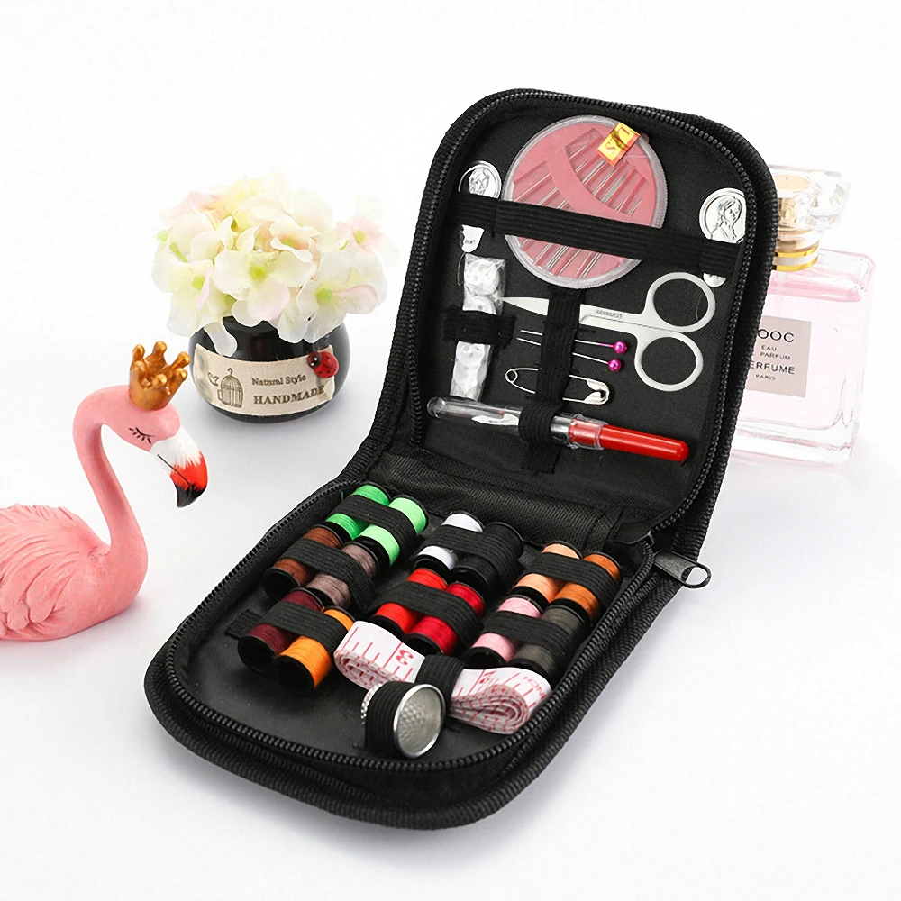 1 Set Portable Household Sewing Kit Box DIY Embroidery Tools Needles Thread Set Apparel Sewing Supplies Home Travel Accessories
1 Set Portable Household Sewing Kit Box DIY Embroidery Tools Needles Thread Set Apparel Sewing Supplies Home Travel Accessories