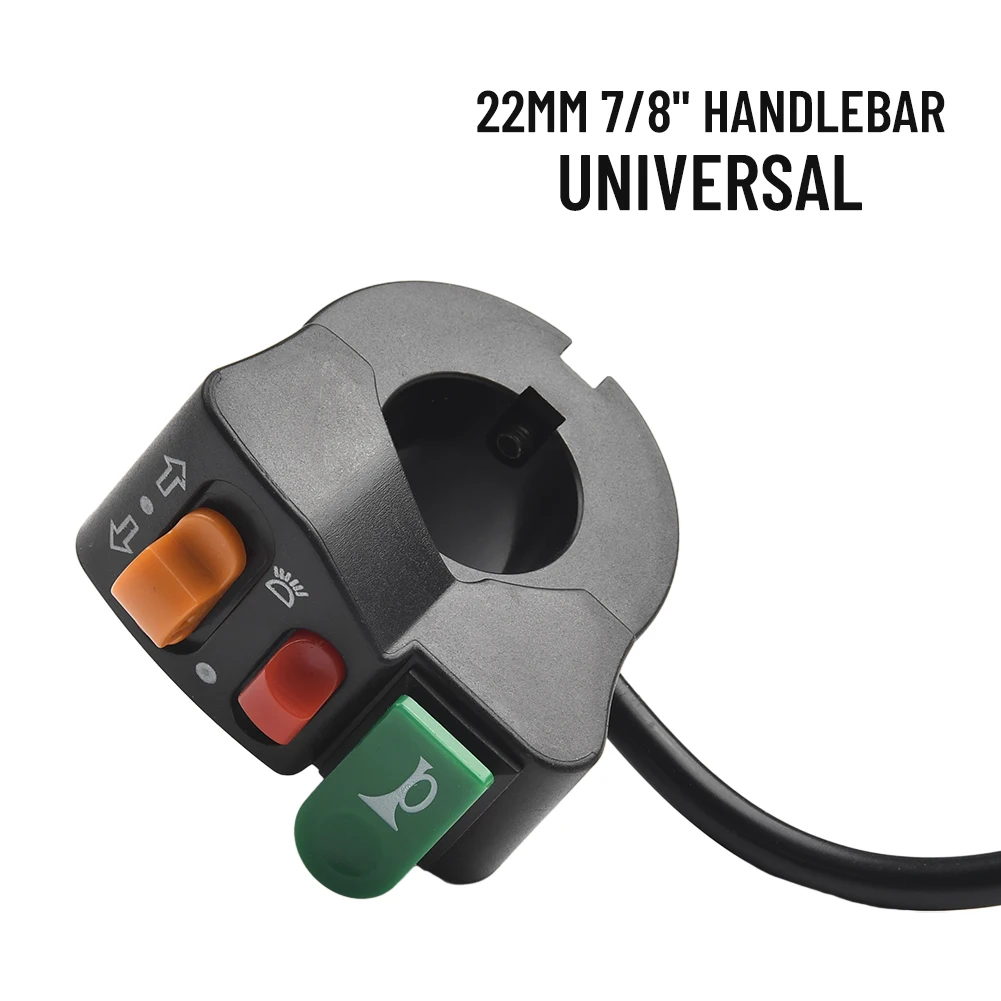 HeadlightsTurn Signal Lights/Horn 3 In 1 Universal Auto ON-OFF Switch Motorcycle Scooter Dirt ATV Handlebar Switch
HeadlightsTurn Signal Lights/Horn 3 In 1 Universal Auto ON-OFF Switch Motorcycle Scooter Dirt ATV Handlebar Switch
