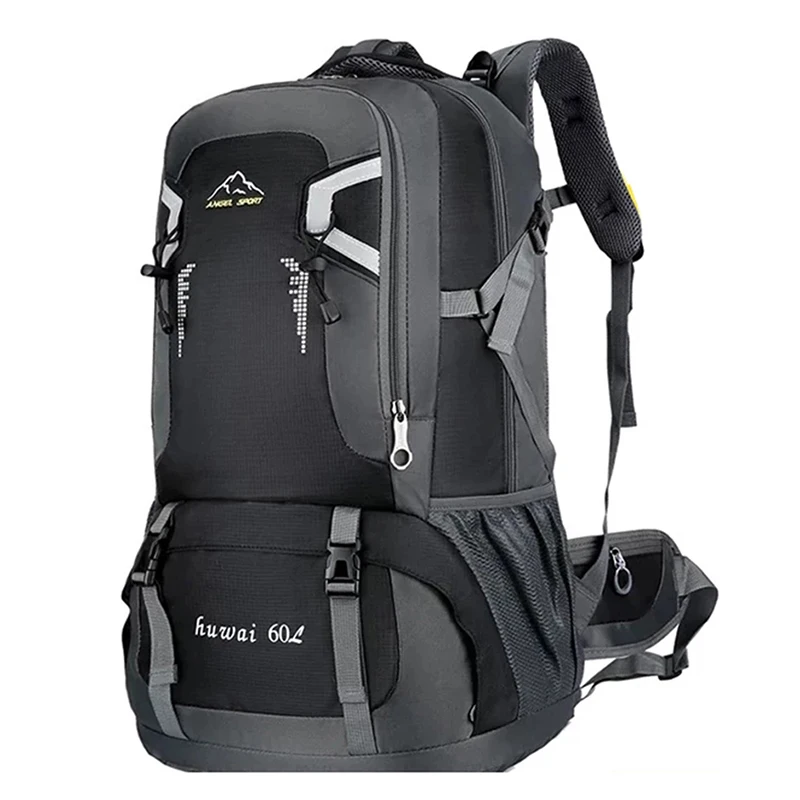 60L Waterproof Unisex Men Backpack Travel Pack Sports Bag Pack Outdoor Climbing Hiking Camping Backpack For Male Women Female
60L Waterproof Unisex Men Backpack Travel Pack Sports Bag Pack Outdoor Climbing Hiking Camping Backpack For Male Women Female