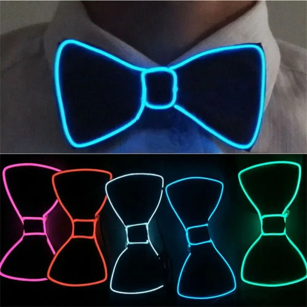 Men Christmas Party Flashing Luminous Necktie Party Decoration Light Up LED Bow Tie
Men Christmas Party Flashing Luminous Necktie Party Decoration Light Up LED Bow Tie