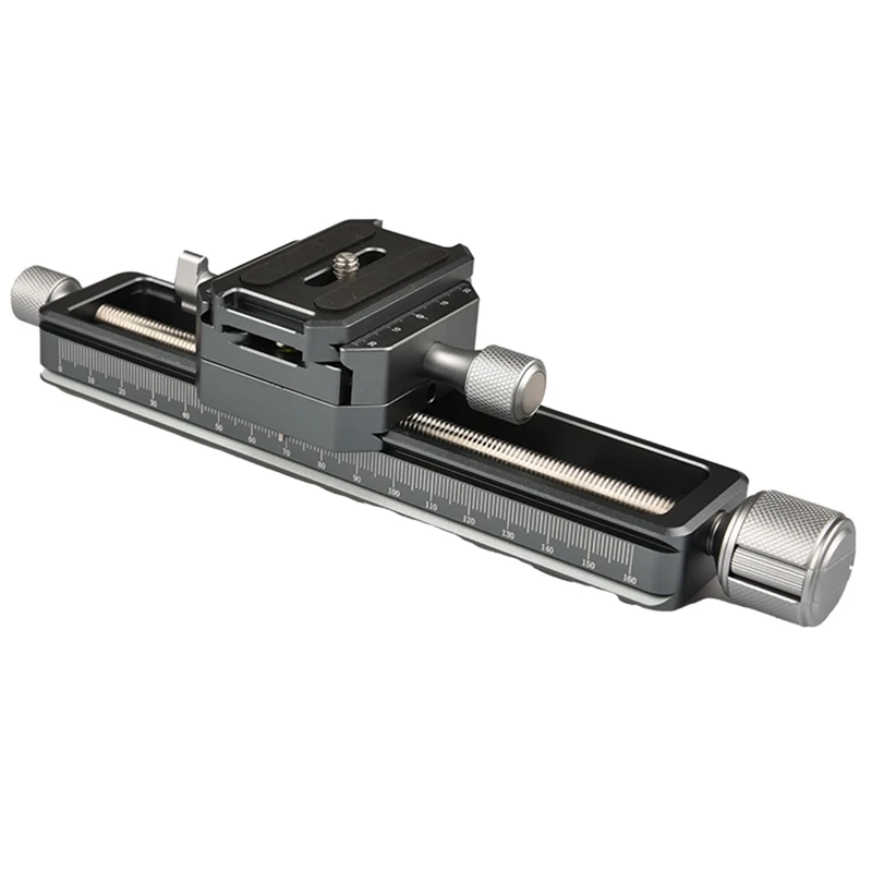 VM-180II Macro Focusing Rail Arca Video Timelapse Slider Clamp Camera Lens Precision Focus Stacking Tuning Base
VM-180II Macro Focusing Rail Arca Video Timelapse Slider Clamp Camera Lens Precision Focus Stacking Tuning Base