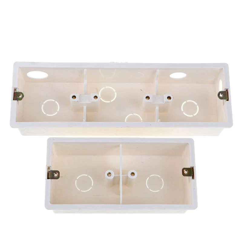 White Socket & Wall Light Switch Installation Concealed Box PC Plastic Fireproof Material White Surface Outlet Junction Case 
White Socket & Wall Light Switch Installation Concealed Box PC Plastic Fireproof Material White Surface Outlet Junction Case