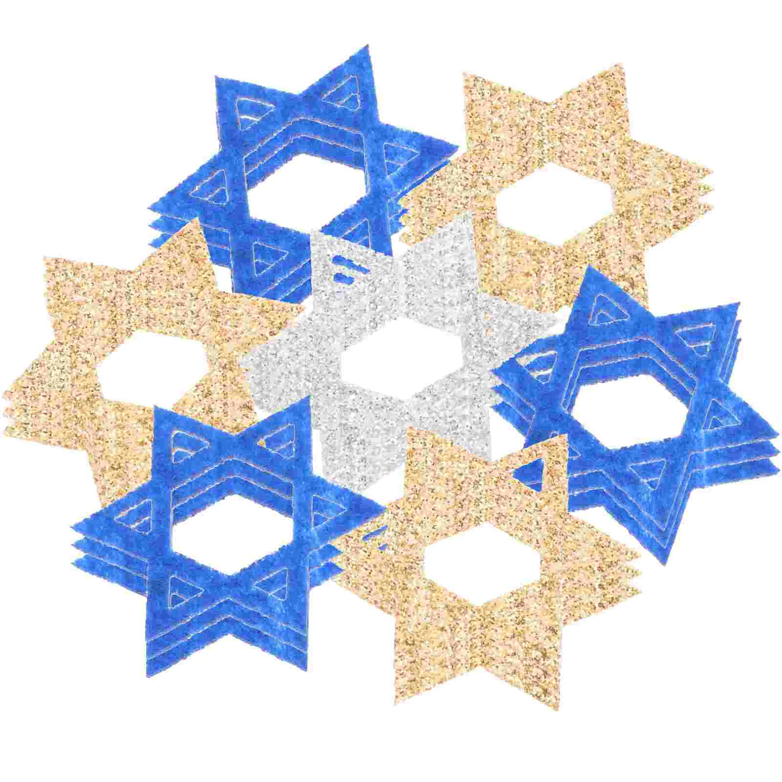 Hanukkah Decoration Party Table Centerpiece Delicate Favor Ornament Supplies Non-woven Adorn Star Decorations
Hanukkah Decoration Party Table Centerpiece Delicate Favor Ornament Supplies Non-woven Adorn Star Decorations