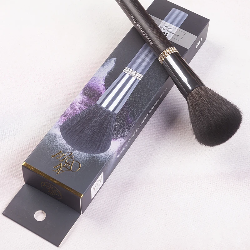 ArtSecret Rounded Power Brush 501 Goat Mix Synthetic Hair Aluminum Ferrule Cosmetic Makeup Tool Supplies For Foundation
ArtSecret Rounded Power Brush 501 Goat Mix Synthetic Hair Aluminum Ferrule Cosmetic Makeup Tool Supplies For Foundation