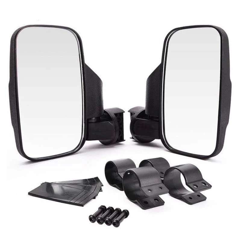 UTV Convex Side View Mirror Set With Shock-Proof Rubber Pad For 1.75-2Inch Roll Cage Polaris Ranger RZR Can-Am Maverick
UTV Convex Side View Mirror Set With Shock-Proof Rubber Pad For 1.75-2Inch Roll Cage Polaris Ranger RZR Can-Am Maverick