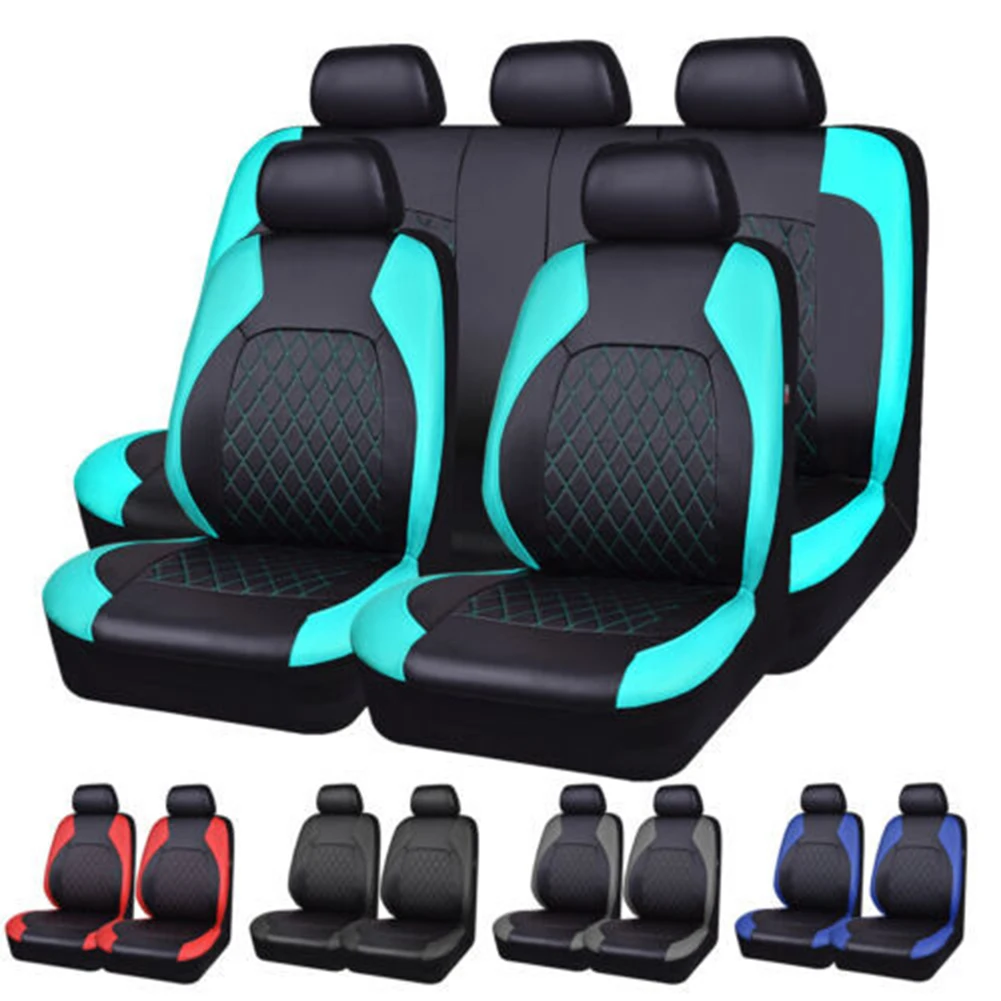 4PCS Car Seat Cover PU Leather Car Seat Cushion For Front And Rear Seats With Headrest Cover Protection For Car SUV Trucks Van
4PCS Car Seat Cover PU Leather Car Seat Cushion For Front And Rear Seats With Headrest Cover Protection For Car SUV Trucks Van