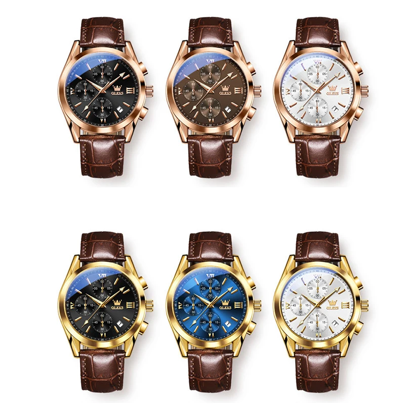 Watch glow-in-the-dark multifunctional watch men Korean version of men's watch waterproof men's watch trend
Watch glow-in-the-dark multifunctional watch men Korean version of men's watch waterproof men's watch trend