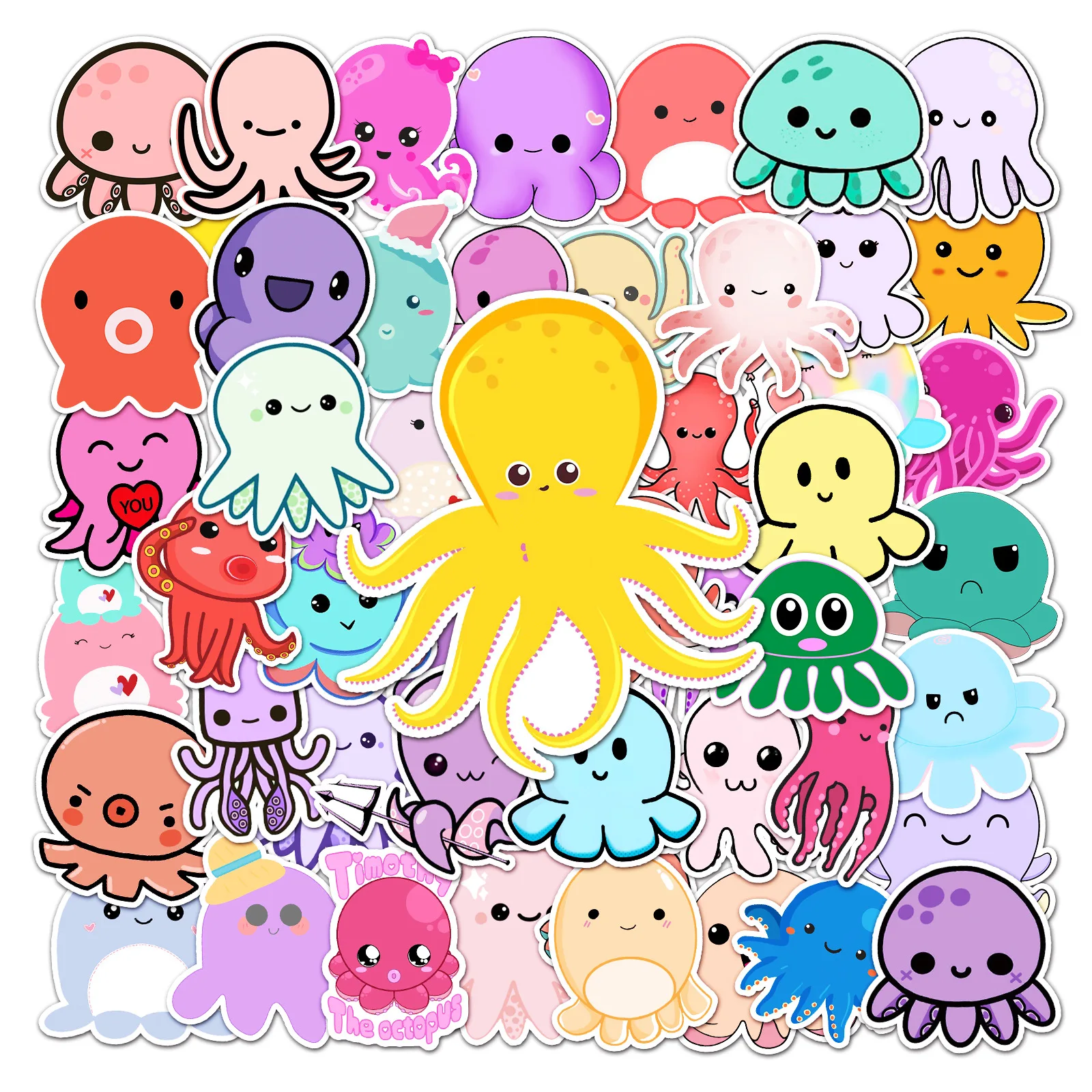 10/30/50PCS New Trendy Cartoon Octopus Animal Graffiti Helmet Water Cup DIY Waterproof PVC Hand Account Children'S Toys Wholesal
10/30/50PCS New Trendy Cartoon Octopus Animal Graffiti Helmet Water Cup DIY Waterproof PVC Hand Account Children'S Toys Wholesal