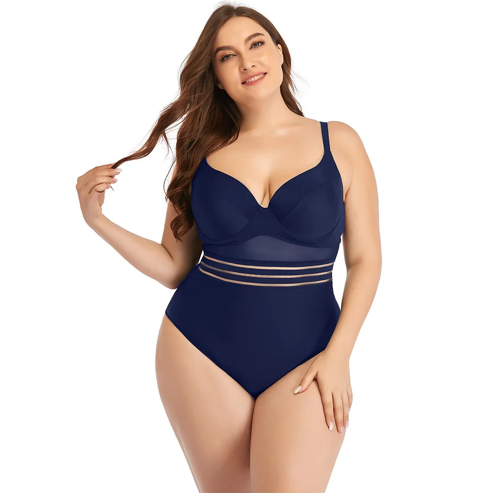 2023 Women Look Thin Plus Size Swimwear Push Up Swimsuit Sexy V-neck Soild One Piece Bathing Suit Adjustable Large Swim 4XL
2023 Women Look Thin Plus Size Swimwear Push Up Swimsuit Sexy V-neck Soild One Piece Bathing Suit Adjustable Large Swim 4XL