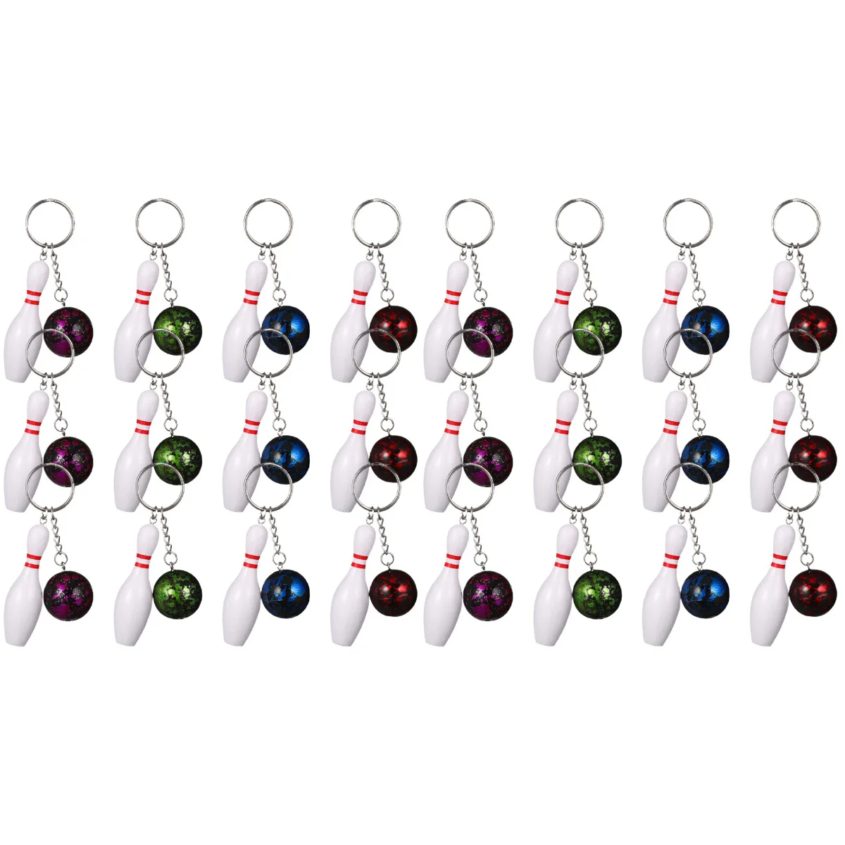 24 Pcs Bowling Keychain Party Decorations Sports Jewelry Holder Delicate Simulated Keychains Metal Decorative Mini Soccer Gifts
24 Pcs Bowling Keychain Party Decorations Sports Jewelry Holder Delicate Simulated Keychains Metal Decorative Mini Soccer Gifts