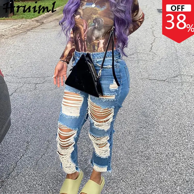 Осень 2022, модные джинсовые брюки для женщин, женские джинсы, брюки до щиколотки, оптовая продажа, женские брюки в стиле High Street 
Осень 2022, модные джинсовые брюки для женщин, женские джинсы, брюки до щиколотки, оптовая продажа, женские брюки в стиле High Street