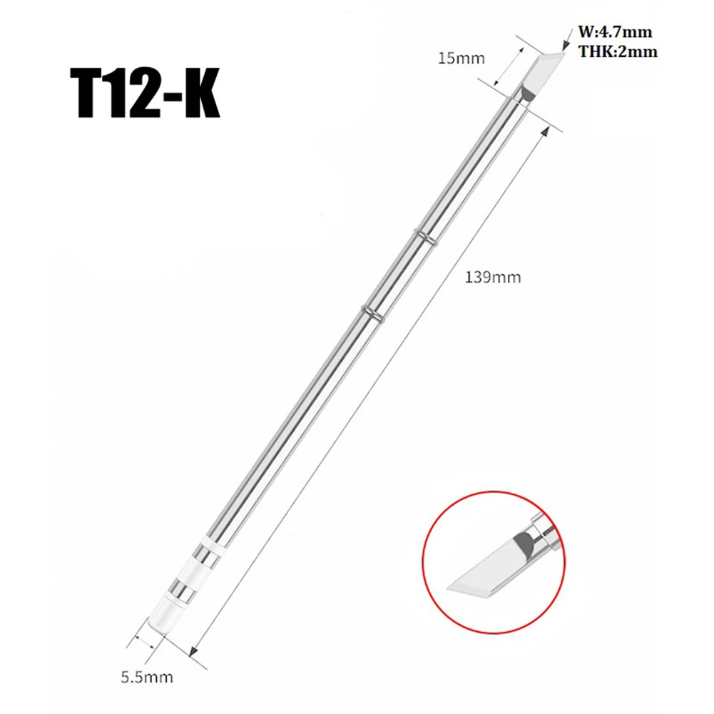 1pc T12 K J Soldering Iron Tip Spare Parts For 950D 202 942 Soldering Station Welding Equipment Welder Supplies Accessories
1pc T12 K J Soldering Iron Tip Spare Parts For 950D 202 942 Soldering Station Welding Equipment Welder Supplies Accessories