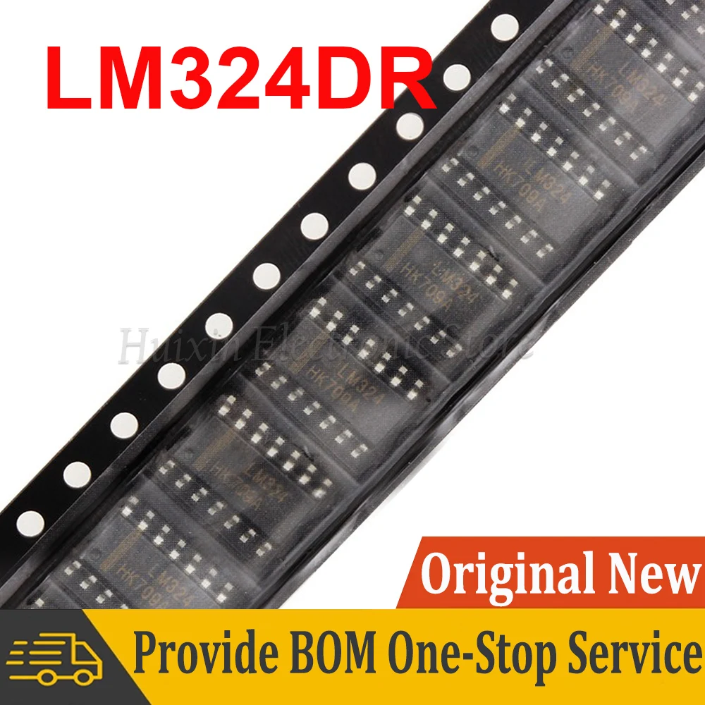 

10pcs LM324DR SOP14 LM324 SOP SMD LM324DR2G LM324DT SOP-14 New and Original IC Chipset