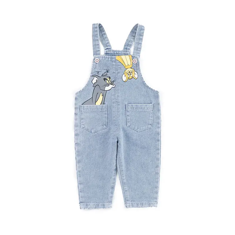 Kids Jumpsuits Fall Trousers Infant Cartoon Overalls Denim Suspenders Rompers Pants For Boys Casual Cotton Jeans Toddler Clothes
Kids Jumpsuits Fall Trousers Infant Cartoon Overalls Denim Suspenders Rompers Pants For Boys Casual Cotton Jeans Toddler Clothes