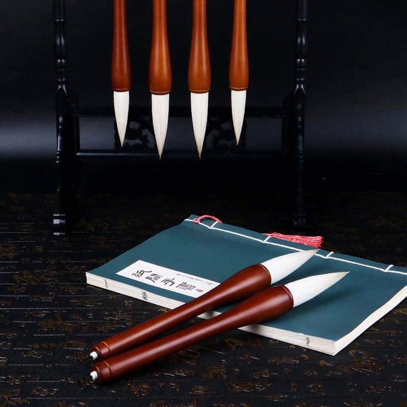 Chinese Spring Festival Couplets Calligraphy Brush Pen Wool Hair Hopper-shaped Sumi Drawing Brush for Landscape Painting H8WD
Chinese Spring Festival Couplets Calligraphy Brush Pen Wool Hair Hopper-shaped Sumi Drawing Brush for Landscape Painting H8WD