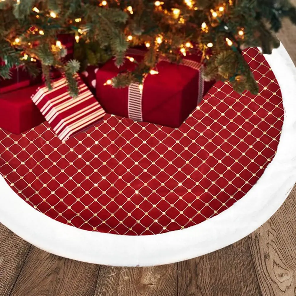 Fine Workmanship Great Home Decoration Xmas Tree Carpet Tear Resistant Christmas Tree Mat Sequins Party Supplies
Fine Workmanship Great Home Decoration Xmas Tree Carpet Tear Resistant Christmas Tree Mat Sequins Party Supplies