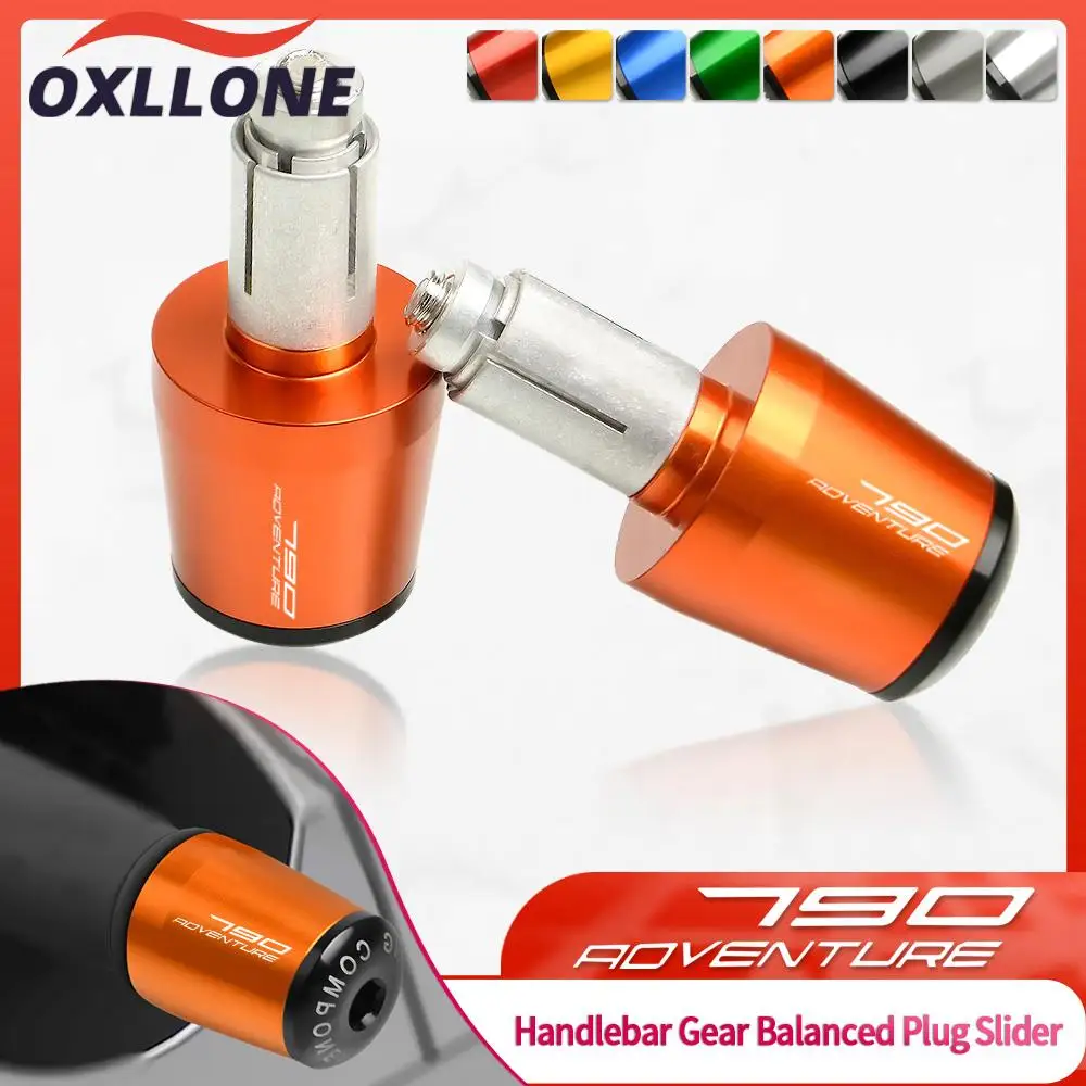 

Handlebar Gear Balanced Plug Slider 7/8" 22MM Handle Bar End Grips Cap For 790 ADVENTURE ADV 790ADVENTURE R S 2019 2020 2021