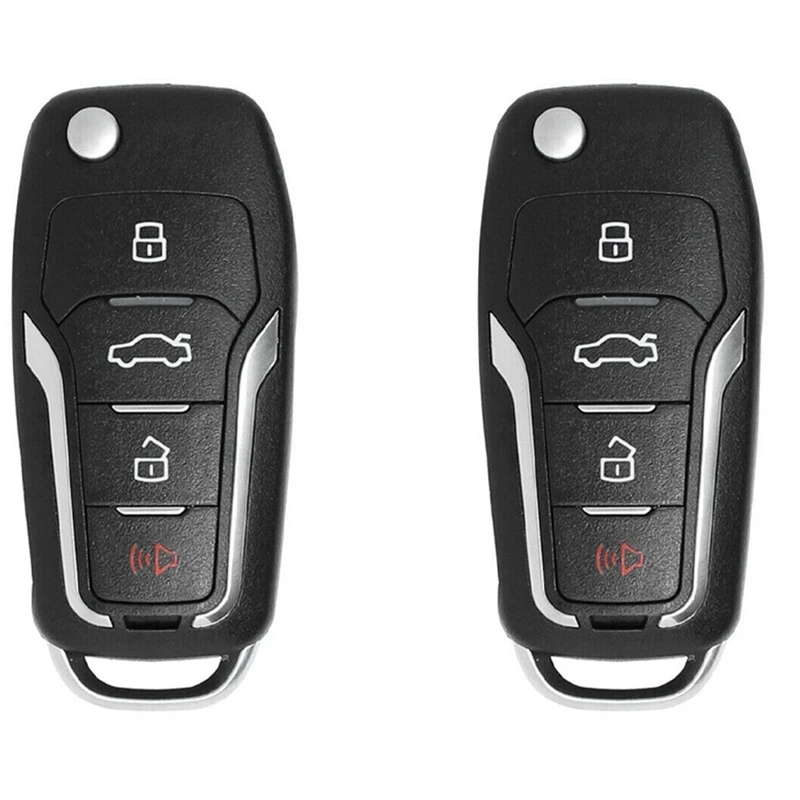 2X For Xhorse XKFO01EN Universal Wire Remote Key Fob Flip 4 Button For Ford Style For VVDI Key Tool
2X For Xhorse XKFO01EN Universal Wire Remote Key Fob Flip 4 Button For Ford Style For VVDI Key Tool