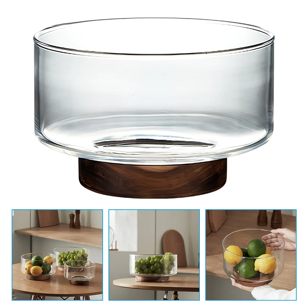 Fruit Container Japanese Style Glass Plate Wood Table Decor Cake Stand Kitchen Supplies Platter
Fruit Container Japanese Style Glass Plate Wood Table Decor Cake Stand Kitchen Supplies Platter