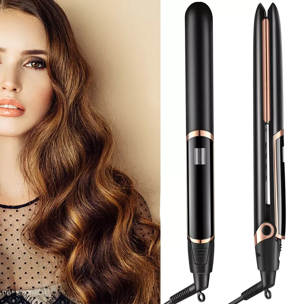 NEW2023 Professional Straightening Iron Curling Iron Hair Curler 2 in 1 Hair Straightener Flat Irons Ceramic Styling Tools
NEW2023 Professional Straightening Iron Curling Iron Hair Curler 2 in 1 Hair Straightener Flat Irons Ceramic Styling Tools