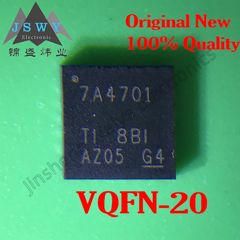 TPS7A4701RGWR Package VQFN20 Silkscreen 7A4701 Linear Regulator Chip 100% Brand New Original Spot Free Shipping
TPS7A4701RGWR Package VQFN20 Silkscreen 7A4701 Linear Regulator Chip 100% Brand New Original Spot Free Shipping