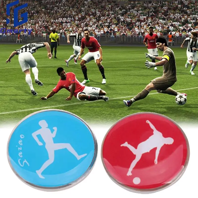 1Pc Sports Football Pattern Pick Edge Referee Side Toss Coin Football Whistle Loudly Fair Play Match Referee Equipment
1Pc Sports Football Pattern Pick Edge Referee Side Toss Coin Football Whistle Loudly Fair Play Match Referee Equipment