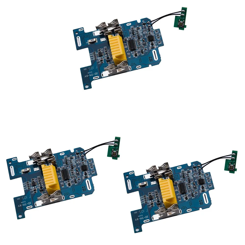 3Pcs BL1830 Li-Ion Battery BMS PCB Charging Protection Board for Makita 18V Power Tool BL1815 BL1860 LXT400 Bl1850
3Pcs BL1830 Li-Ion Battery BMS PCB Charging Protection Board for Makita 18V Power Tool BL1815 BL1860 LXT400 Bl1850