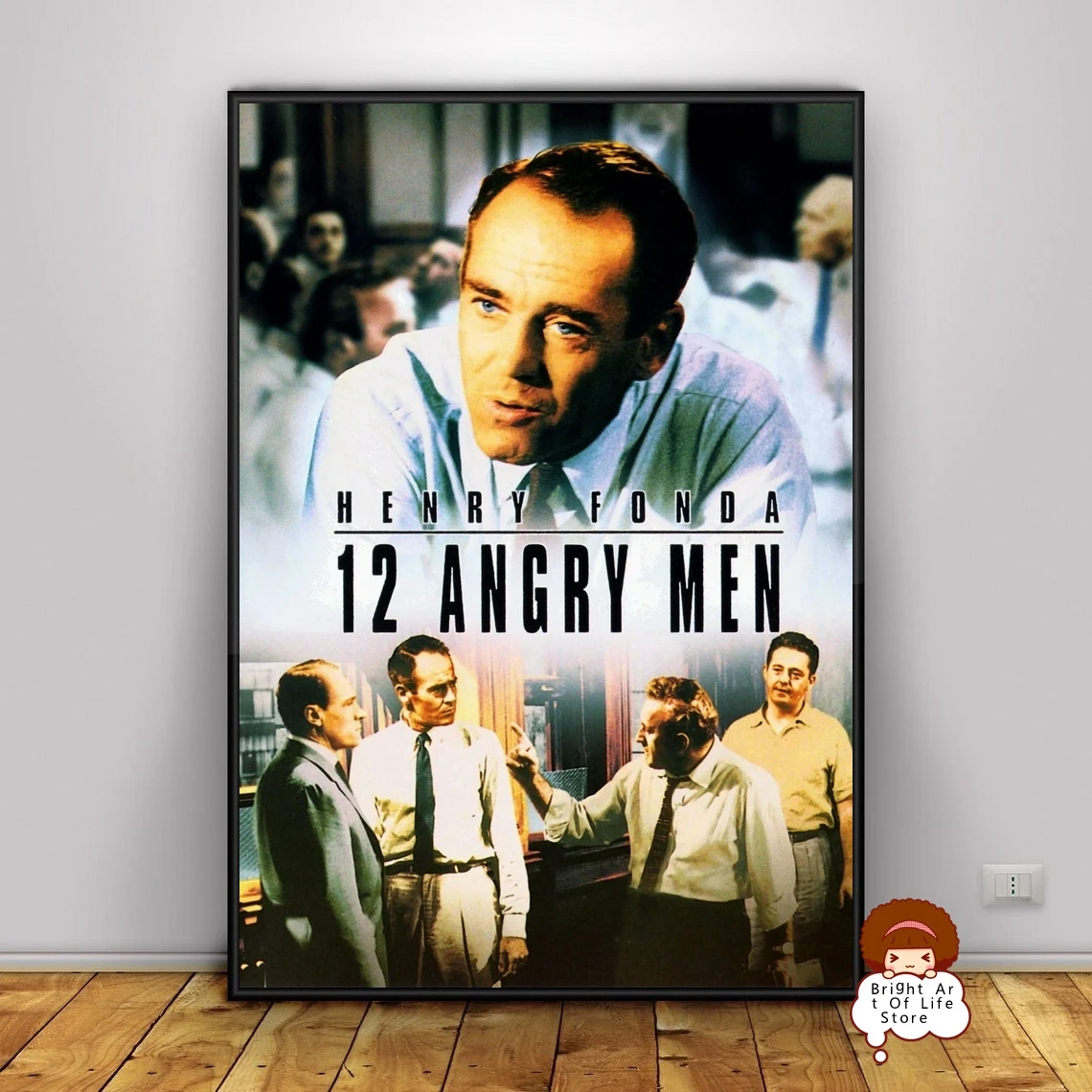 12 Angry Men (1957) Movie Poster Classic Art Photo Canvas Print Home Decor Wall Art (Unframed)
12 Angry Men (1957) Movie Poster Classic Art Photo Canvas Print Home Decor Wall Art (Unframed)